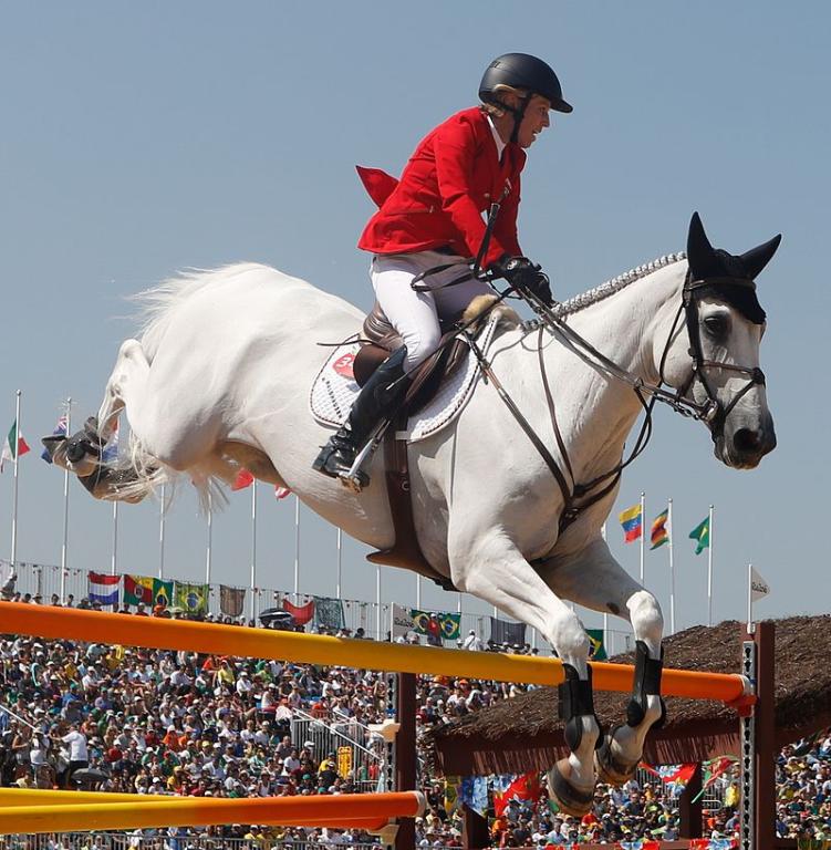  The Swedish Warmblood – Svenskt Varmblod mare Fibonacci at the 2016 Summer Olympics in Rio de Janeiro. - CC BY 3.0 br - Fernando Frazão/Agence Brésil -